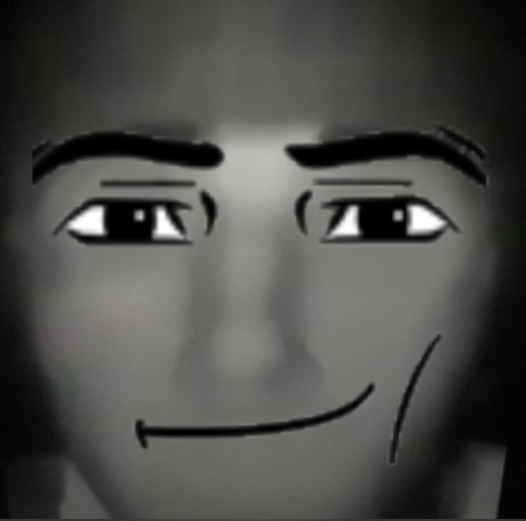 Realistic Man Face - Roblox