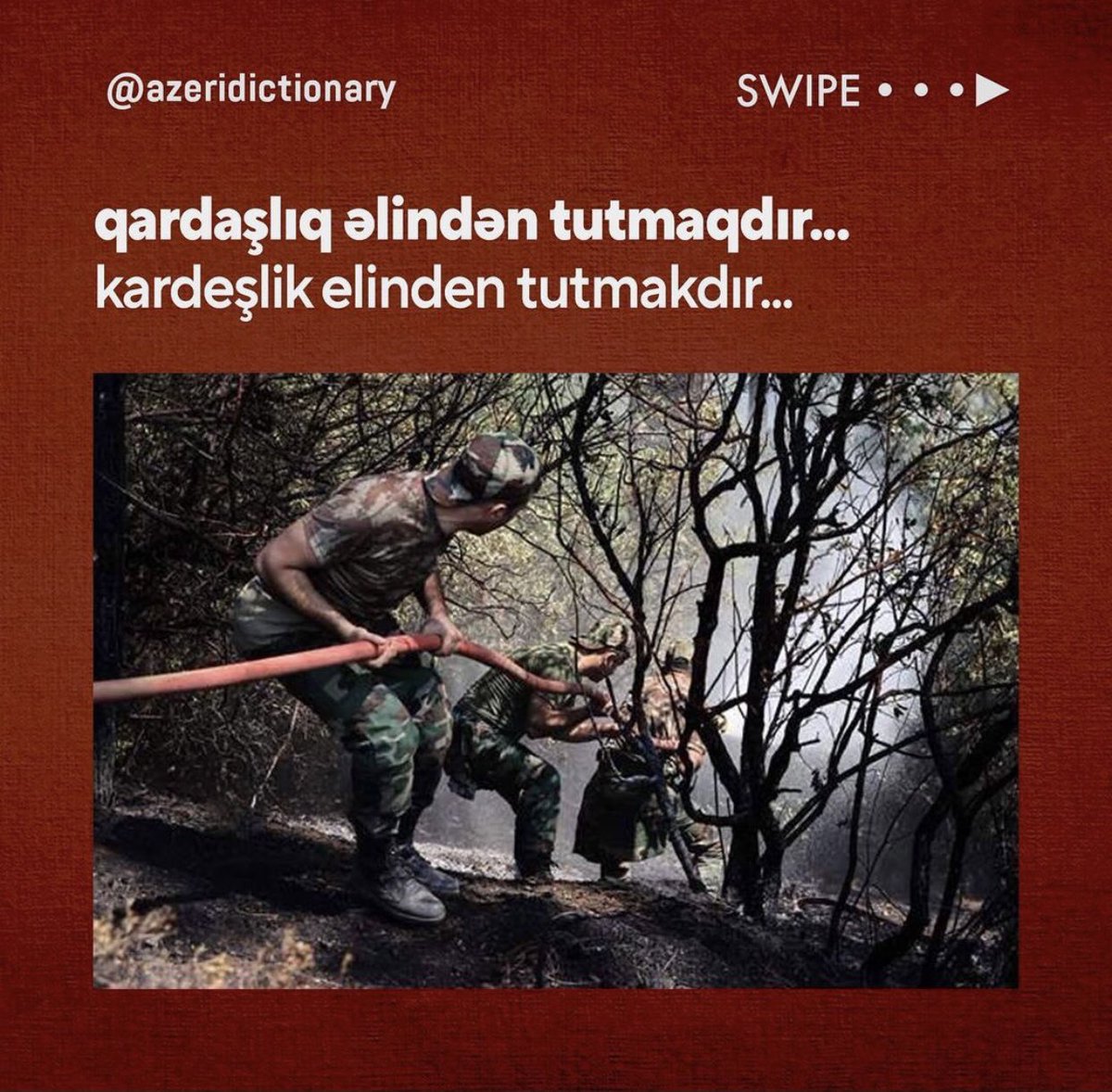 GnelM5's tweet photo. #yanındayıqTürkiyə 🇹🇷🇦🇿 #acınızacımızdır #PrayForTurkey https://t.co/Hu9LA1d798