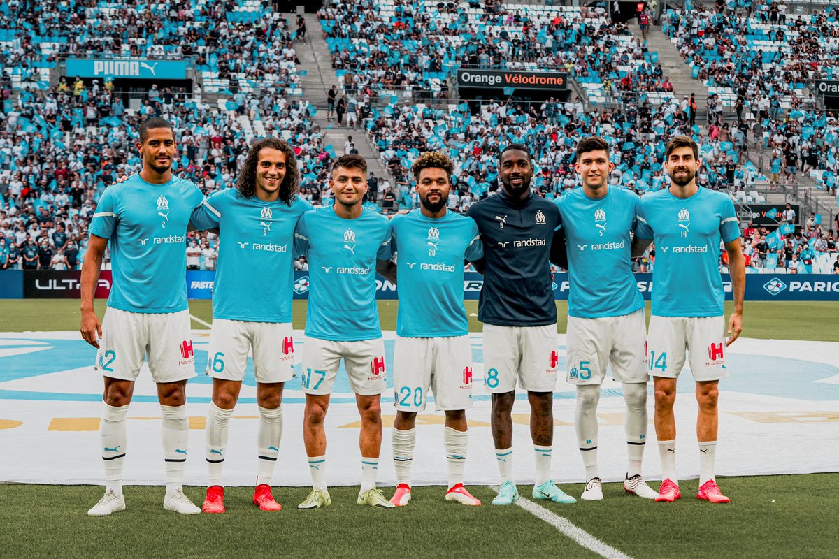 Actu Foot on Twitter: "L'OM présente ses nouvelles recrues. 💙🤍 📸  @OM_Officiel… "