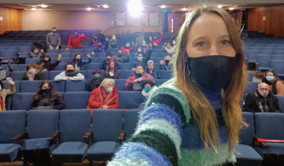 LuciEchevarria's tweet photo. Hermosa Conferencia Internacional de la @isl_lis 🌍🔥 Ahora salimos con fuerzas renovadas a llevar nuestras propuestas a las cordobesas y cordobeses✊🏽 https://t.co/jWQGWrldus