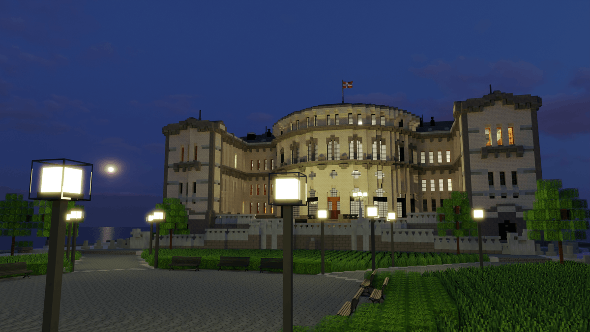 RevenJoakim's tweet image. The Storting at Night 🌆

📸Renders again by @TheLimeHit 

@Stortinget 

planetminecraft.com/project/the-no…

#minecraft #storting #norway #oslo #architecture