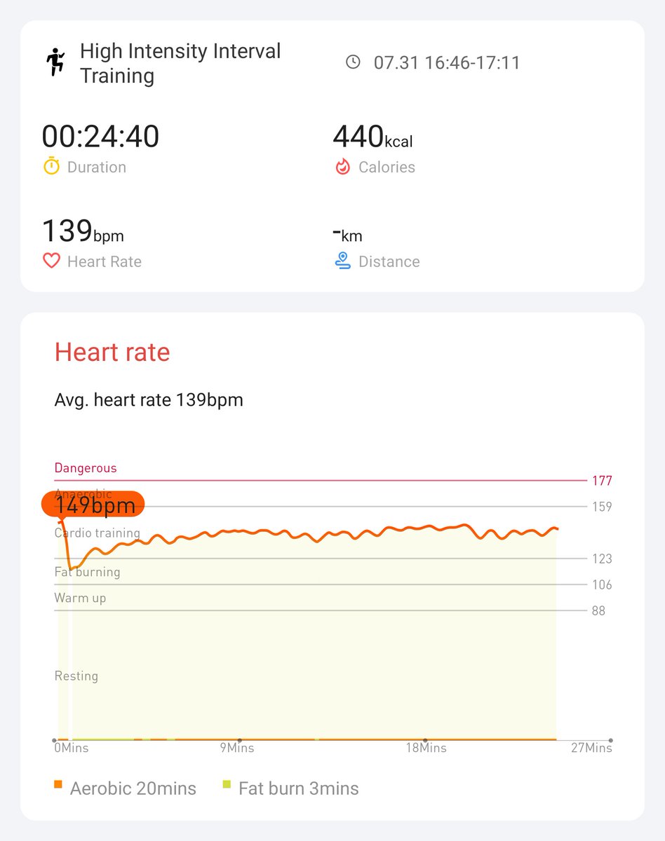 martinrix's tweet image. Day 8(-1) = 7 / 21 #hiitchallengewithTicWatchE3

@Mobvoi_Official