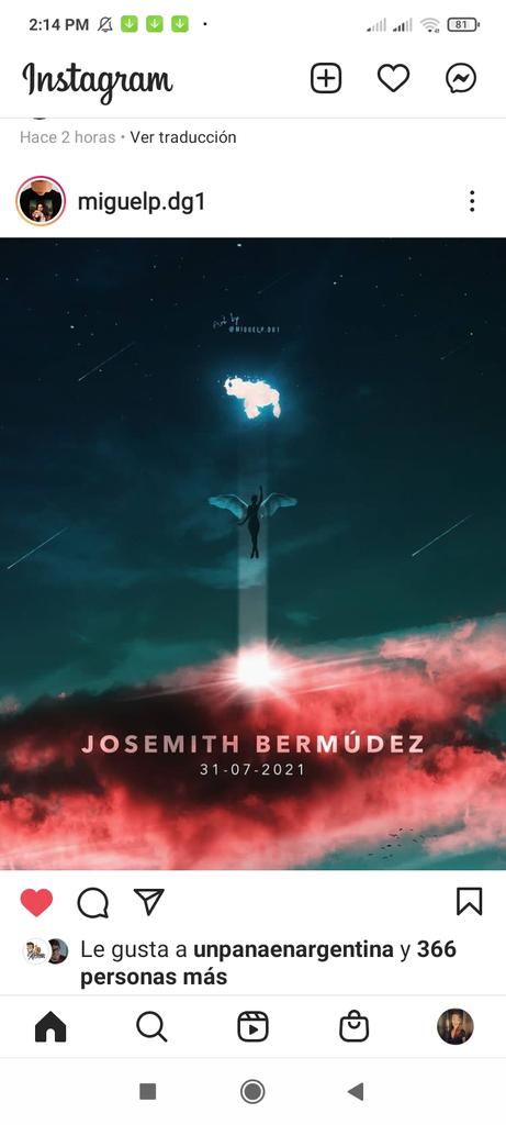IsamarMontes's tweet photo. 🙏🏻😔❤️ #JosemithBermudez #LuisOlavarrieta  "Enjugará Dios toda lágrima de los ojos de ellos; y ya no habrá muerte, ni habrá más llanto, ni clamor, ni dolor , porque las primeras cosas pasaron" Apocalipsis 21:4 🙏🏻 https://t.co/egb2G7ACkm