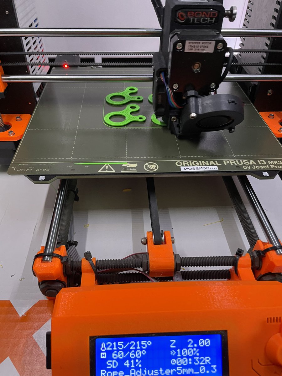 MCHRISP1's tweet image. Doing some #PracticalPrinting today! I’m excited about what these will be used to help setup in my backyard! 🎥 Any guess what these parts are? 

And I love the Limer Green #JessiePLA from @PrintedSolid - It’s one one my favorite colors to print!