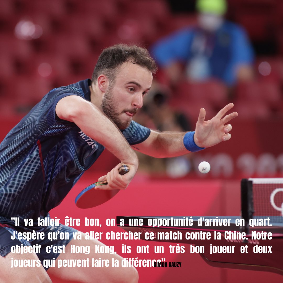 ffttofficiel's tweet photo. #FFTT #PingToTokyo 🇫🇷
J-1 avant le début de la compétition par équipe aux Jeux de Tokyo !
Rendez-vous demain à 7h30 pour un gros match France  🇫🇷 - Hong-Kong 🇭🇰
Le live 👉 https://t.co/AxBq6an6Hn

📸 Remy Gros https://t.co/ji9ywLA4CE