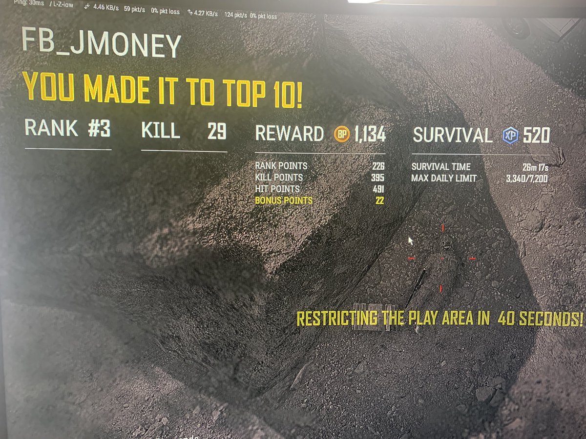 FBJMONEY's tweet image. This make me sad #PubG solo game is this the world record ? On the new map #SoloVsSolo #FacebookGaming