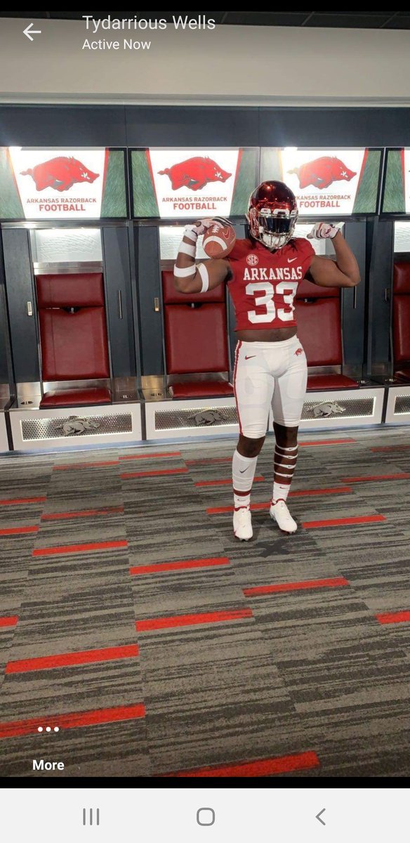 <a href="/DarriousTy/">Tydarrious Wells</a> at <a href="/ArkRazorbacks/">Arkansas Razorbacks 🐗</a> 
<a href="/ALLGASTRNG/">CoachSteele</a> 👀👀

#universityofhillcrest 
#JagNation