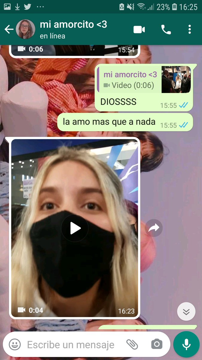 CHICOD NO PY4DO CREER MI NOVIA SE ENCONTRO A MARTINA EN EL SHOPPING Y ME MANDO UN SALUDO