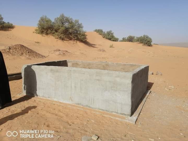 #مصالحنا_عبر_الولايات 
#بشار
#دائرة_اقلي
في إطار برنامج التنمية الريفية، قام بعض اطارات من المديرية بخرجة ميدانية لمتابعة إنجاز الأحواض والمشارب لفائدة المناطق الرعوية بدائرة اقلي.