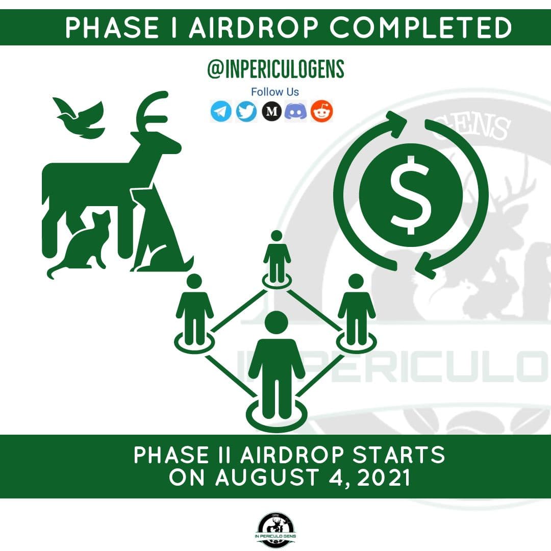 InPericuloGens's tweet photo. To celebrate the launch of Gens Token, a total of 50,000 Gens Token will be shared by lucky winners, in a Referral Contest.
See more details in our Announcement channels.
Telegram: https://t.co/qCwMfr74fL
Discord: https://t.co/kyNfFUiCny
#SaveOurEndangeredSpecies
#GENS #Airdrop https://t.co/O5hz4TNCO9
