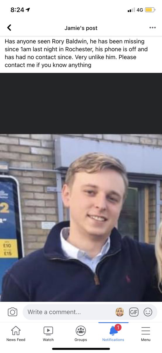 millibaldwin's tweet image. ⚠️⚠️MISSING⚠️⚠️
My brother went missing last night in ROCHESTER, KENT, If you have any information or have seen him please let me know ASAP! He was last seen and heard from at around 1AM this morning  (Saturday 31st July) PLEASE SHARE AND GET MY BROTHER HOME 😭💔
