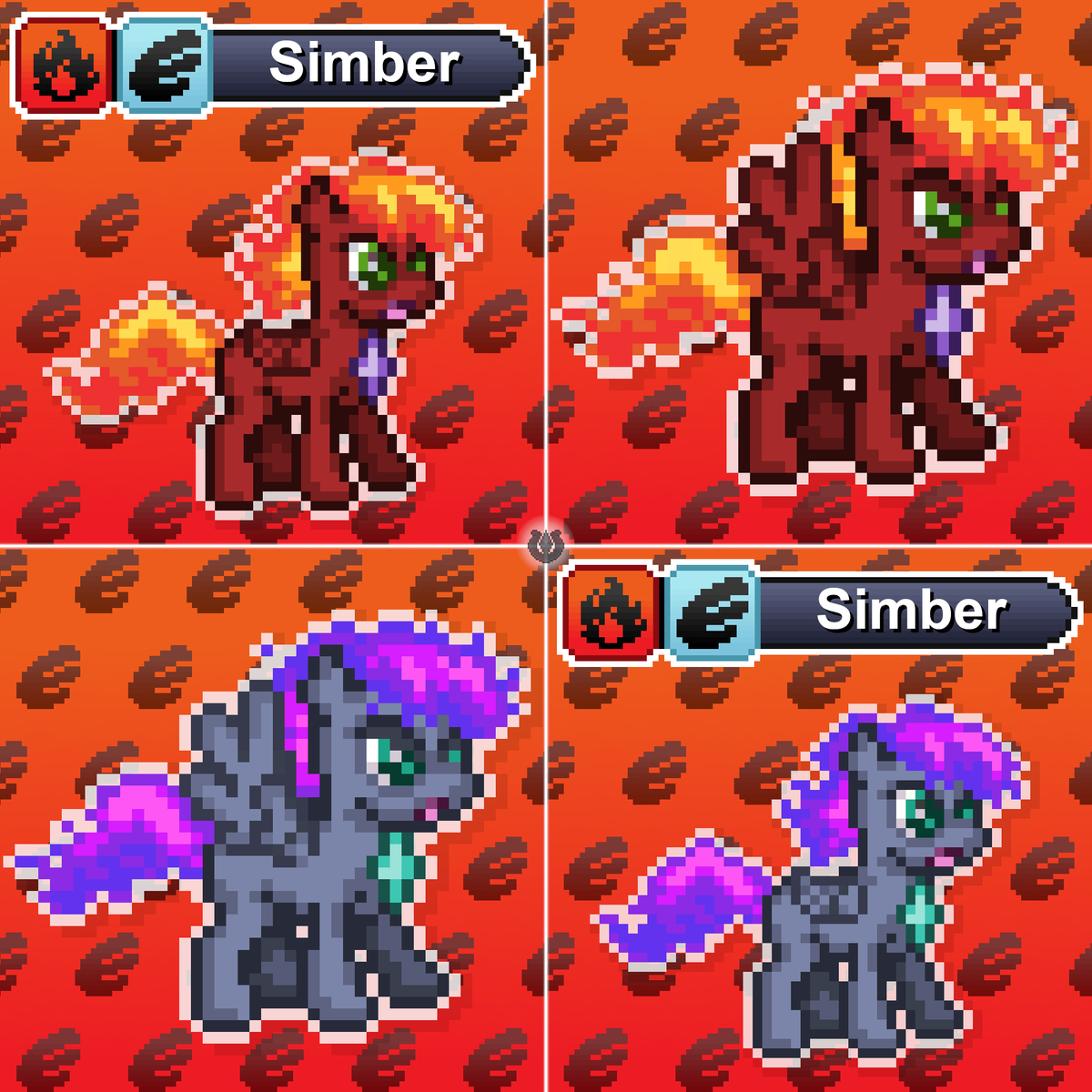 TonyYotes's tweet photo. #Simber is ready to set the stage ABLAZE!! ๐ฅ
AKA "The Burning Pegasus", flocks of them are known to brighten the morning sky. โ๏ธ
#battlegemponies #brony #fakemon #indiegame #pixelart #rpg #monstertamer #ponyoc https://t.co/WHSrSEQUj7