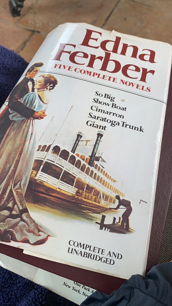 Kim - named for her birth on the Miss. river near Kentucky, Illinois, and Missouri - lived an orderly, well regulated life.  "There was no Mississippi in Kim".  From my weekend read - Showboat.  Here's to all of us w Mississippi in us ❤️!