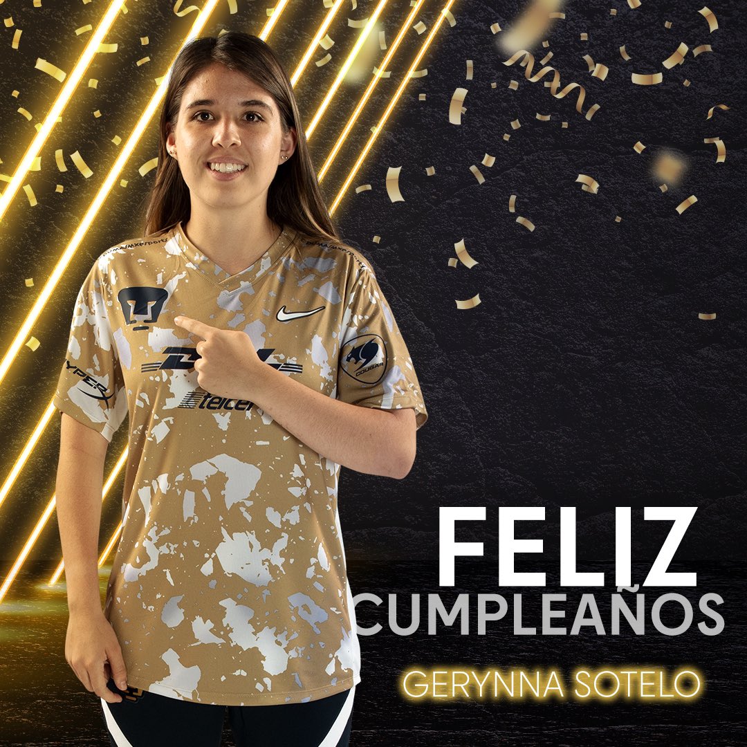 “Amigos de Pumas, ¿cómo están?”😅

¡Muchas felicidades, <a href="/SoteloGerynna/">Gerynna Sotelo</a>! 🎂

Te mandamos un fuerte abrazo y los mejores deseos. Te extrañamos 🙃

#SoyDePumas
