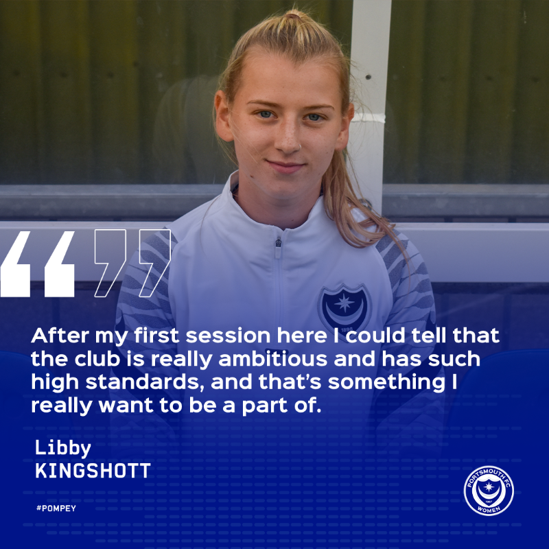 PompeyWomen's tweet photo. 🏡 Settling in well

@LibbyKingshott | #Pompey
