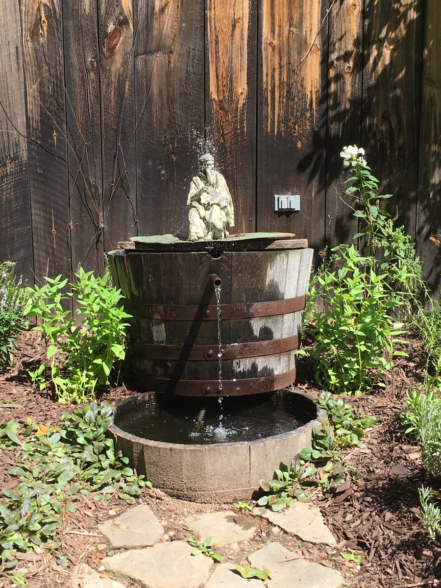 CitizenWald's tweet image. Yes, I was very sorry to miss attending and tweeting @SHARPorg #MovingTexts2021, but at least I can contemplate the little bust of Gutenberg on a pleasant summer afternoon