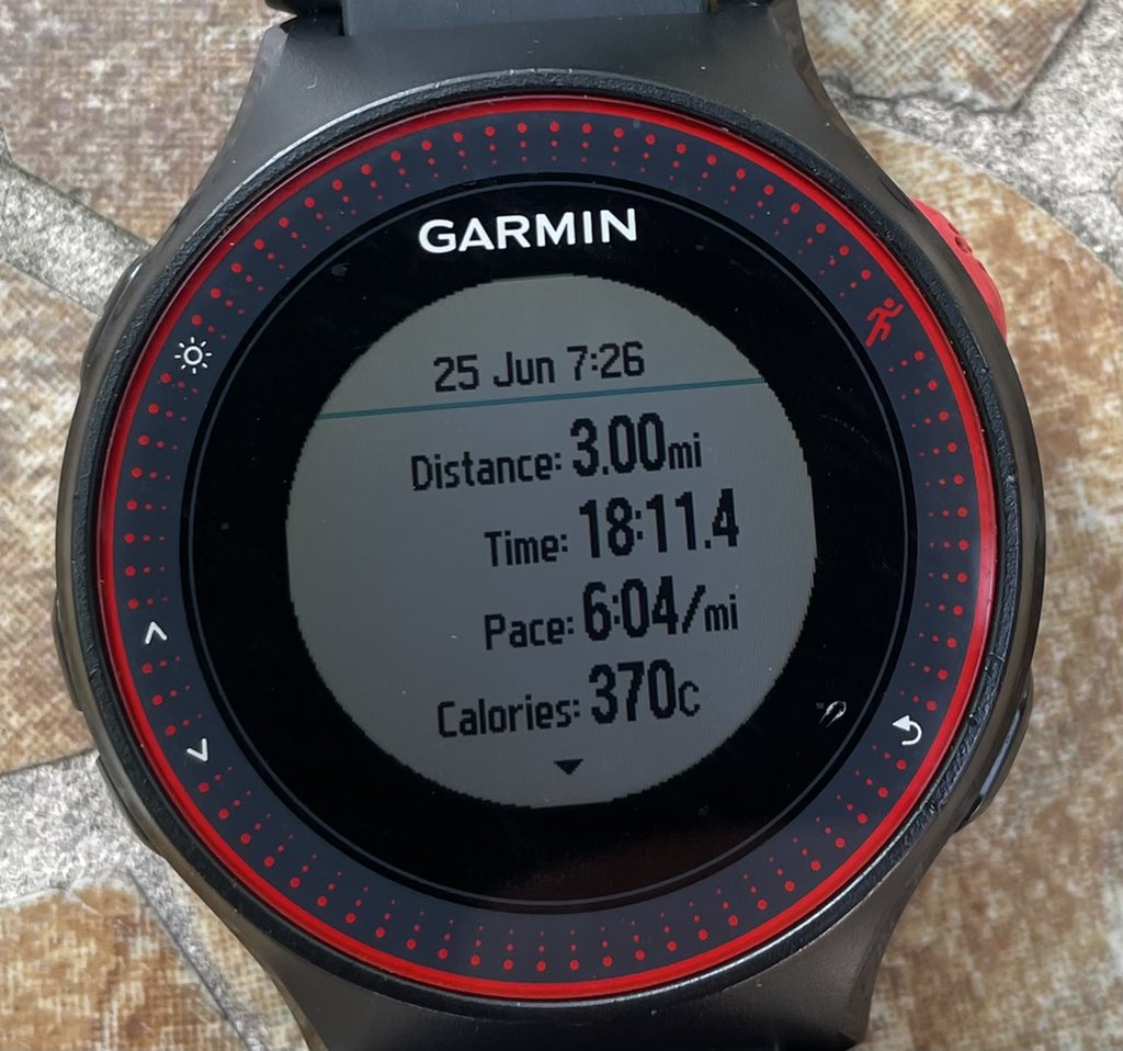 MAGTravF's tweet photo. #RunThought: I took about a month off from running-it was awesome to get back on the road/trails. Got some make up to do.
🚨Listen to your body folks.
First real run since 25 June and first 6mi maintenance loop since 15 June. https://t.co/WI3qxZ0Q38