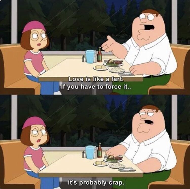 Words of wisdom.
#familyguy
#petergriffin