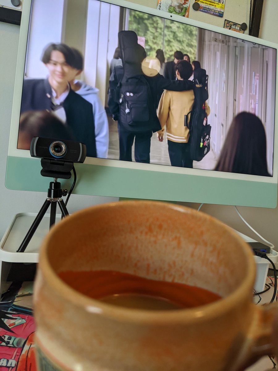 RomaniaBlack's tweet photo. It's a rainy day outside, so time for coffee and live-tweeting the #GivenEP3  Drama. https://t.co/ldBOFNCOXD