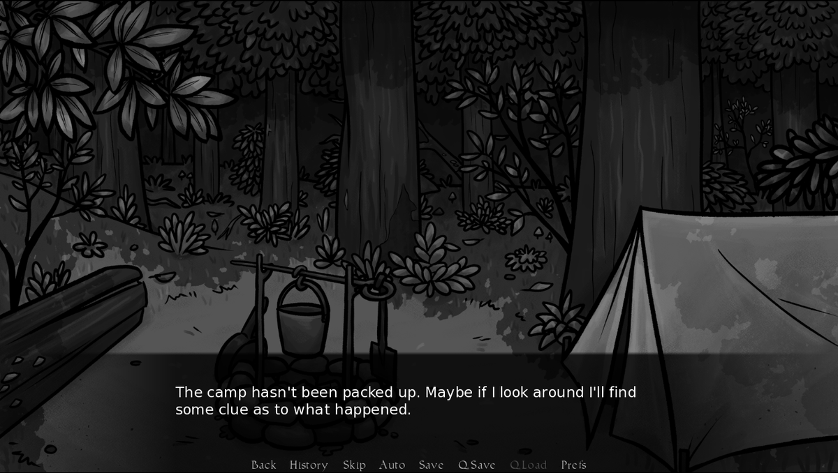 CosmicWaypoint's tweet image. You wake up alone in the woods with no memory of where your companions have gone. Find clues to help you piece together what happened.

Our first game, Fragments, made for the Toadhouse Visual Novel Game Jam 2021, is available now! 
cosmicwaypoint.itch.io/fragments