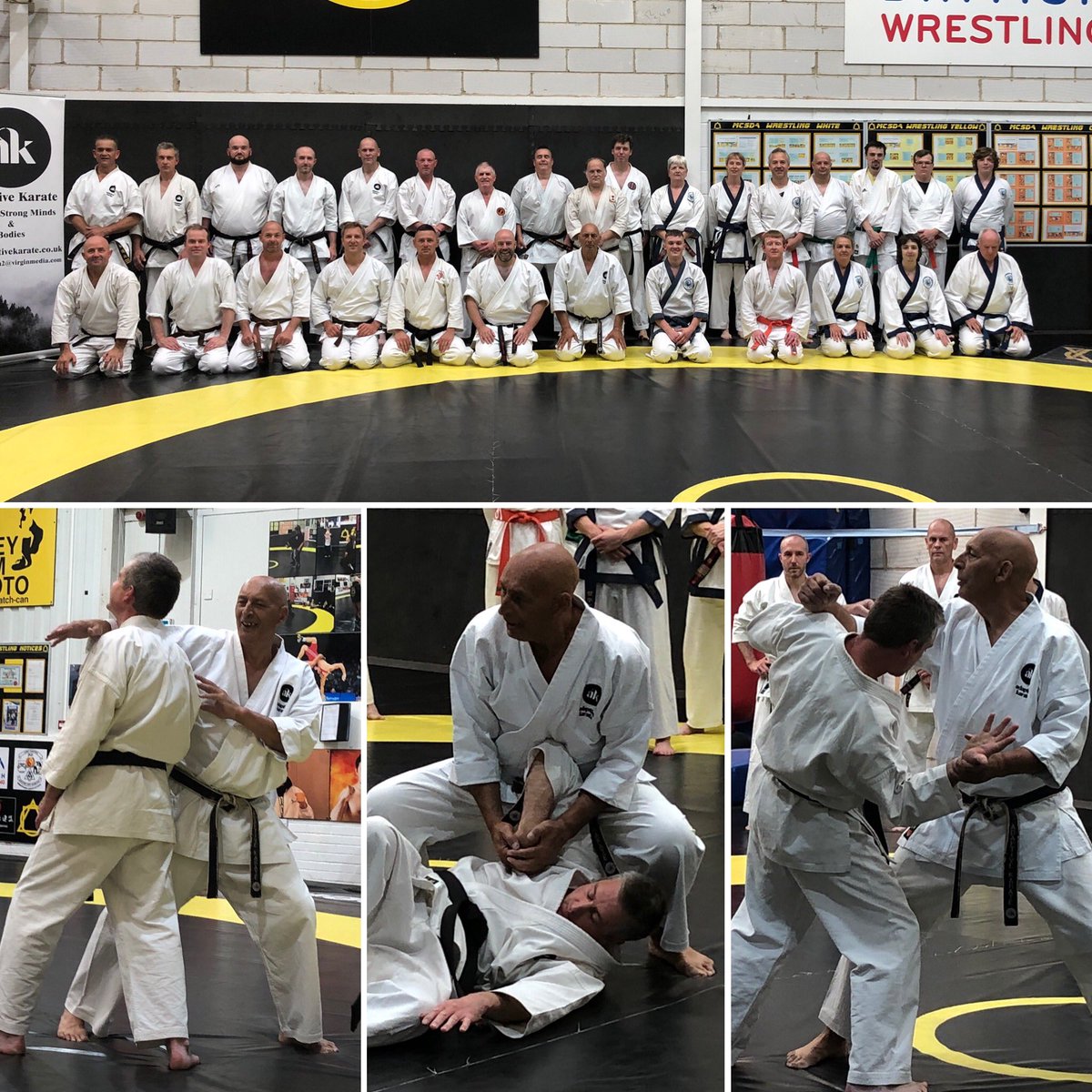 A great day in Derby teaching alongside John Johnson 8th dan. I covered various forms of limb-control in order to open the enemy up for strikes. John covered Saifa applications. Always great fun to work with John. Was also fantastic to see everyone!