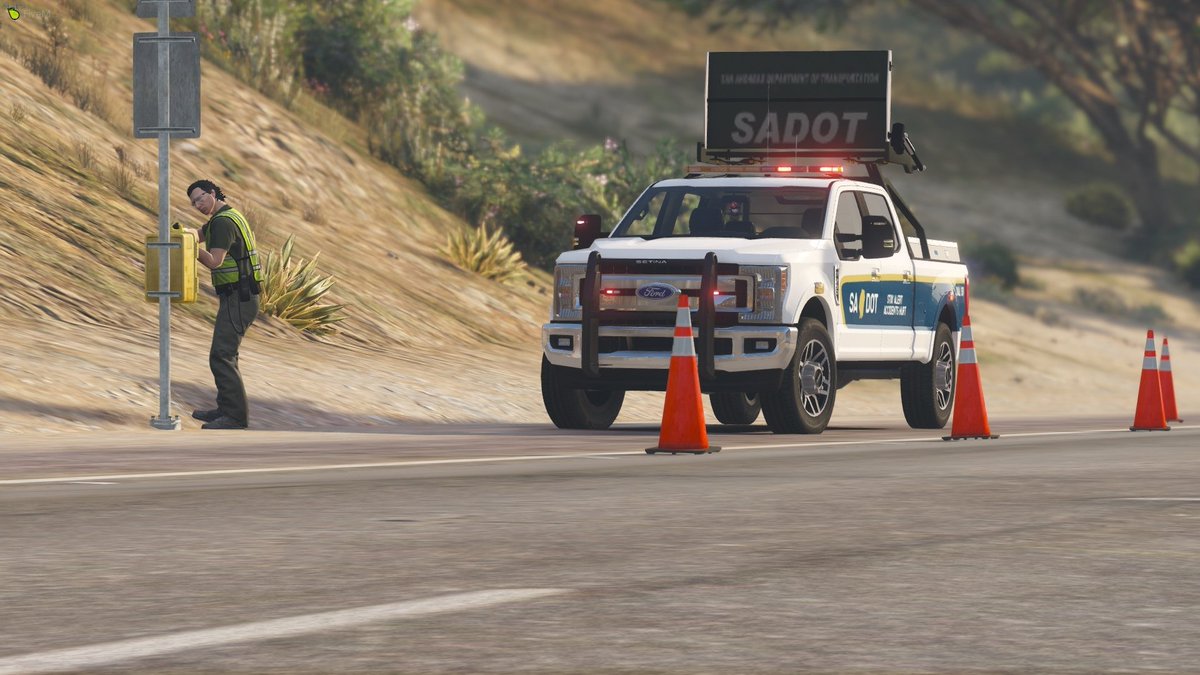 Looking for work as a member of SADOT?

#NorthernRP #YourTrueEscape #FiveM #gtarp #gtaroleplay #fivemrp #gtasanandreas #blainecounty #SADOT