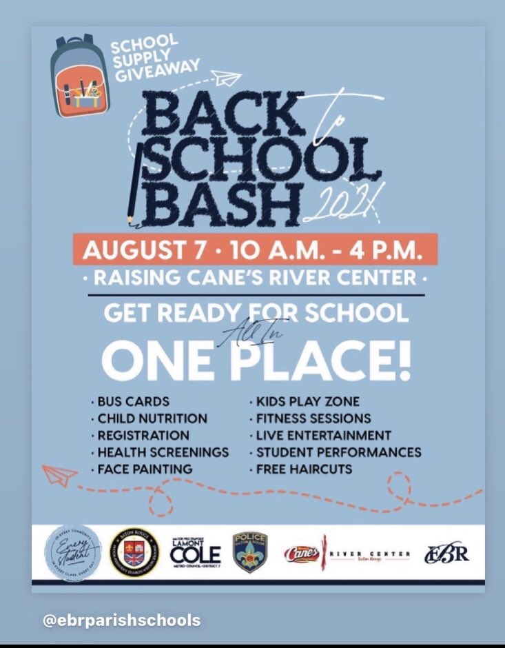 Back to School Bash!