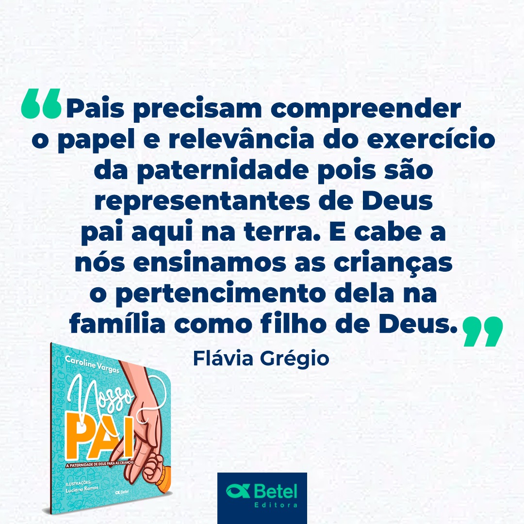 editorabetel's tweet photo. Dia dos Pais! Dica de Presente!⠀

NOSSO PAI | A PATERNIDADE DE DEUS PARA AS CRIANÇAS

----------------------⠀
https://t.co/bbD7JPW420⠀
WHATSAPP: 21 99675-1384⠀
TELEFONE: 21 3575-8900⠀
⠀⠀
#gospel #livros #bíblia #palavradedeus #editorabetel #diadospais #dicadepresente https://t.co/RYmoqzzure
