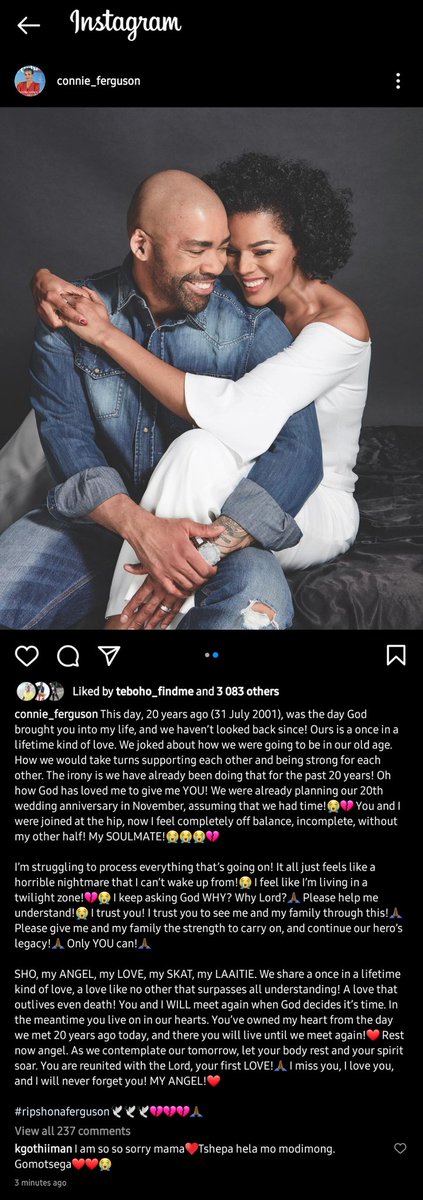 <a href="/Connie_Ferguson/">IG/TikTok: @Connie_Ferguson</a> 💔💔😭