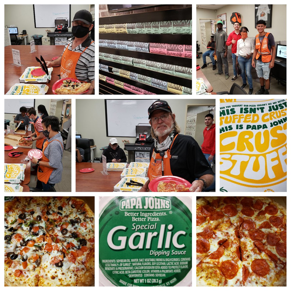 Matt Shepherd (@mattshe41937743) on Twitter photo Team #6316 Enjoying a Slice of Services for Driving Pipeline Leads !!! Whole Store Effort!!!
Special Thanks to DSM Scott for taking care of our Team Today !!
#thd6316 <a href="/anandsingh1210/">Anand Singh</a> <a href="/Scott_Key_HD/">Scott Key</a> <a href="/SantiBernardez/">Santiago Bernardez</a> <a href="/kevin_hoban/">Kevin Hoban</a> <a href="/RMongeau/">Rick Mongeau</a> Team #6316 Enjoying a Slice of Services for Driving Pipeline Leads !!! Whole Store Effort!!!
Special Thanks to DSM Scott for taking care of our Team Today !!
#thd6316 <a href="/anandsingh1210/">Anand Singh</a> <a href="/Scott_Key_HD/">Scott Key</a> <a href="/SantiBernardez/">Santiago Bernardez</a> <a href="/kevin_hoban/">Kevin Hoban</a> <a href="/RMongeau/">Rick Mongeau</a>