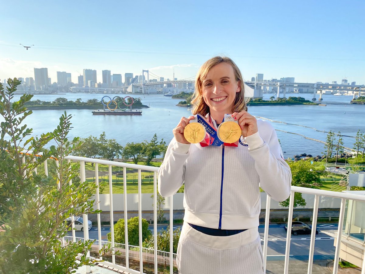“My Catholic faith is very important to me. It always has been and it always will be..It helps me put things in perspective.”- Katie Ledecky, America's Gold medalist in women's 1500m and 800m at the Tokyo Olympics.