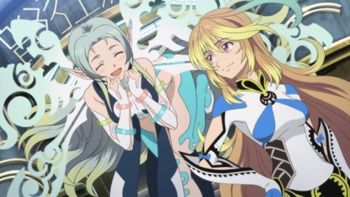 DailyBigSis's tweet photo. Today's Big Sister of the Day is Muzet from Tales of Xillia!! She cares about her Little Sister very much!! https://t.co/Zb4vDOx86O