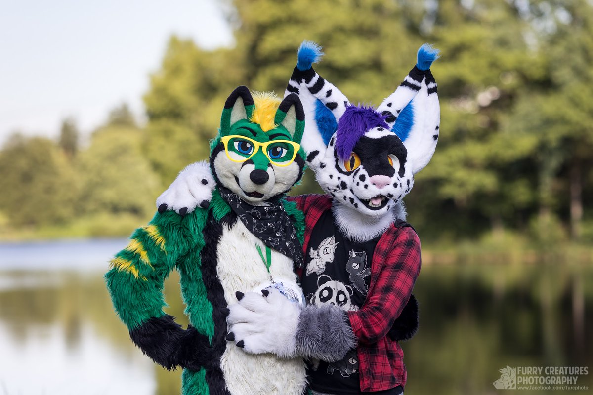 Khar0s's tweet photo. Check out this catto @SWolfeimer 
#FursuitFriday 
📷@FurCPhoto https://t.co/M7xkXVyuqE
