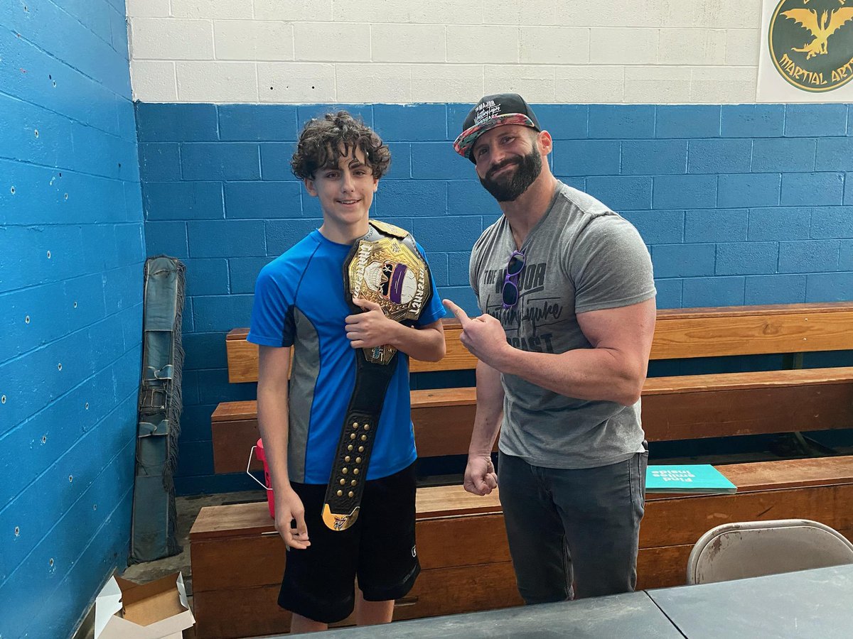 NNorthcraft's tweet photo. @TheMattCardona  Thank you for making my son's day! He's been a fan since he was 4 years old! https://t.co/nGUBC2mF4A