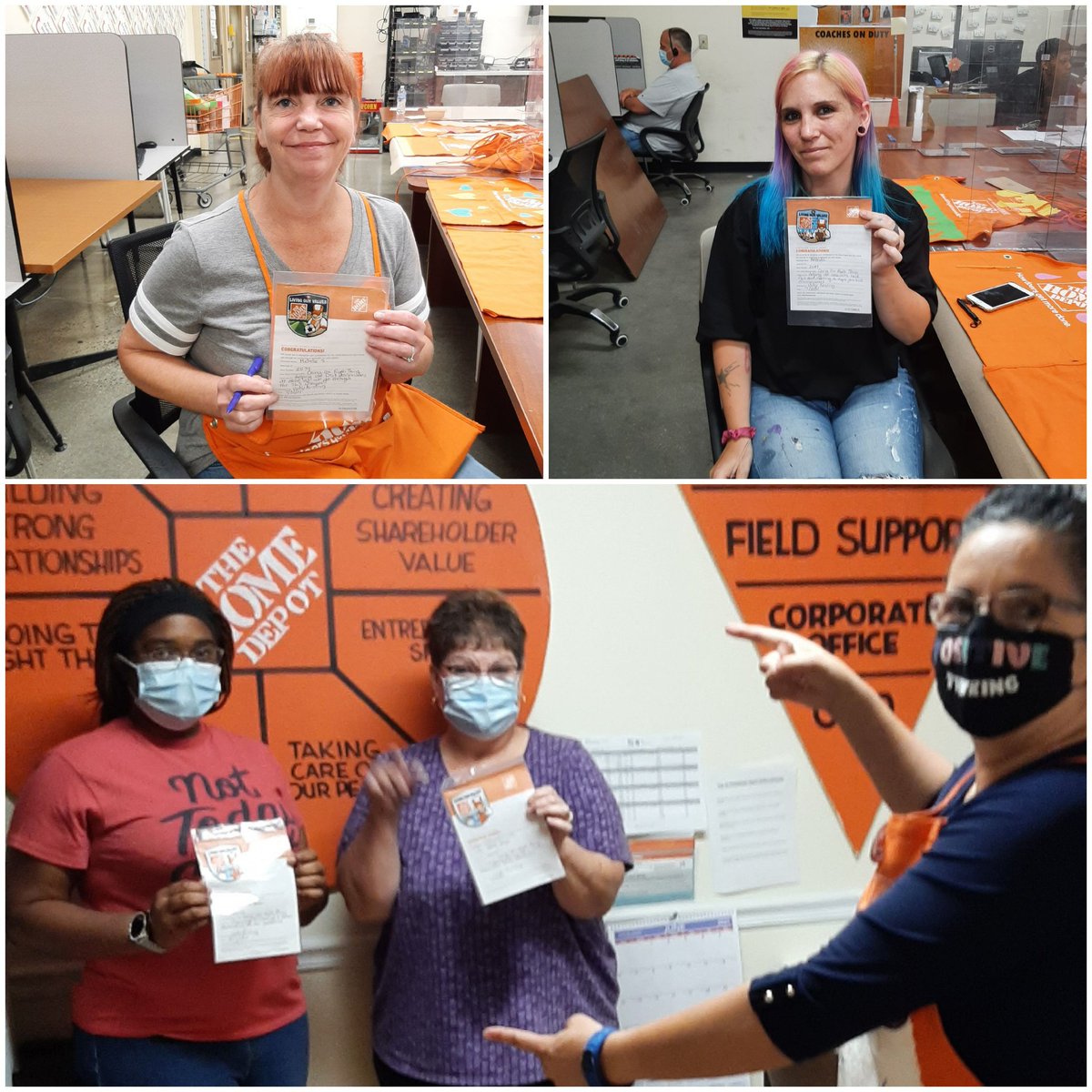 Vicky Keisling (@keislingvicky) on Twitter photo Recognized Michelle, Amanda, Capri and Star working toward creating a more pleasant and positive environment for all our associates <a href="/HD2579/">Lansdowne Home Depot</a> <a href="/b_mungul/">Brian Mungul</a> <a href="/EricWal29158377/">Eric Walker</a> @DWRHRD_MA Recognized Michelle, Amanda, Capri and Star working toward creating a more pleasant and positive environment for all our associates <a href="/HD2579/">Lansdowne Home Depot</a> <a href="/b_mungul/">Brian Mungul</a> <a href="/EricWal29158377/">Eric Walker</a> @DWRHRD_MA