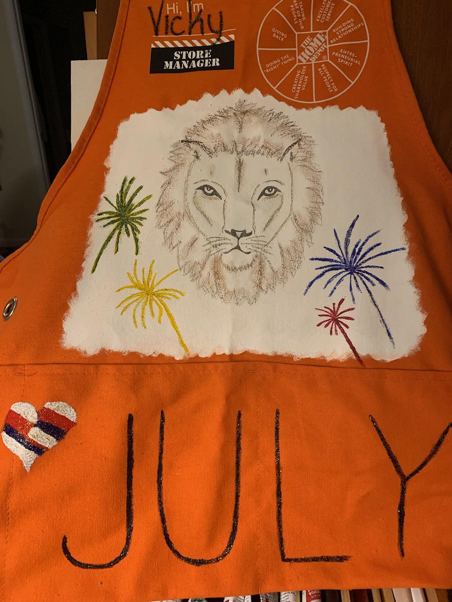 Vicky Keisling (@keislingvicky) on Twitter photo Hanging up my July apron. Hello August, it's going to be a great month! <a href="/HD2579/">Lansdowne Home Depot</a> Hanging up my July apron. Hello August, it's going to be a great month! <a href="/HD2579/">Lansdowne Home Depot</a>