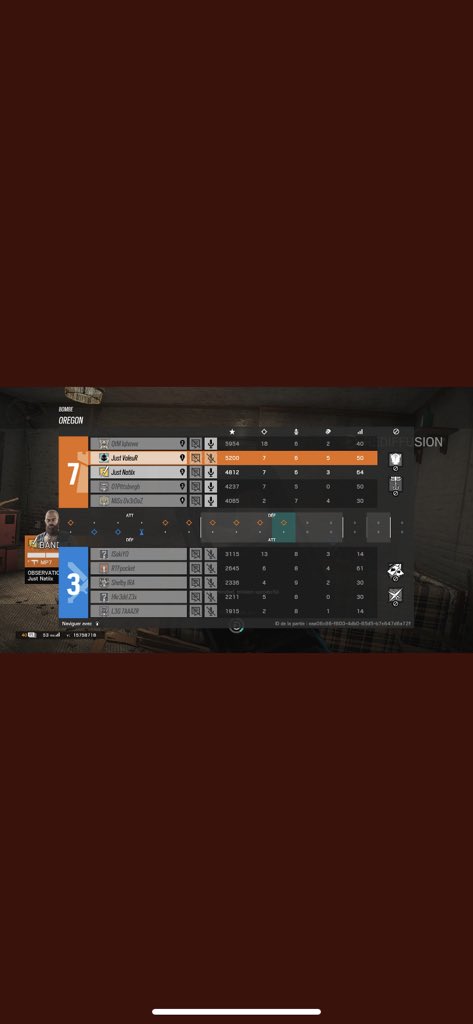 On fini cette soirée sur un draw façe à la <a href="/Justoff9/">🔱 JUST Esport 🔱</a> une défense maîtrisée sur club house gg aux deux équipe.