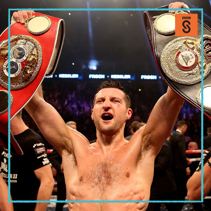5liveSport's tweet photo. Nottingham stand up. 👏

Leigh Wood becomes the second man from Nottingham to become world champion after @Carl_Froch 🥊👑

#bbcboxing #FightCamp #XuCanWood