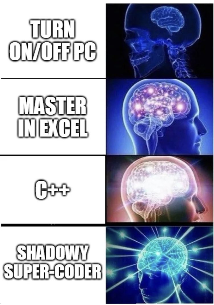 DigitalGal_X's tweet image. 😂 #pc #supercoder #memes