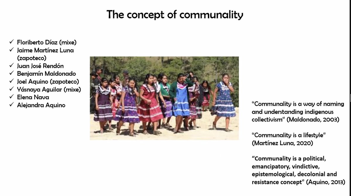 We were grateful to hear amazing speakers from @FMFPconference's 'Building Transnational Solidarity!' Panelist Edgar Pérez Ríos generously shared lessons on communality and the work he is doing with indigenous folks and community-responsive education in Oaxaca: