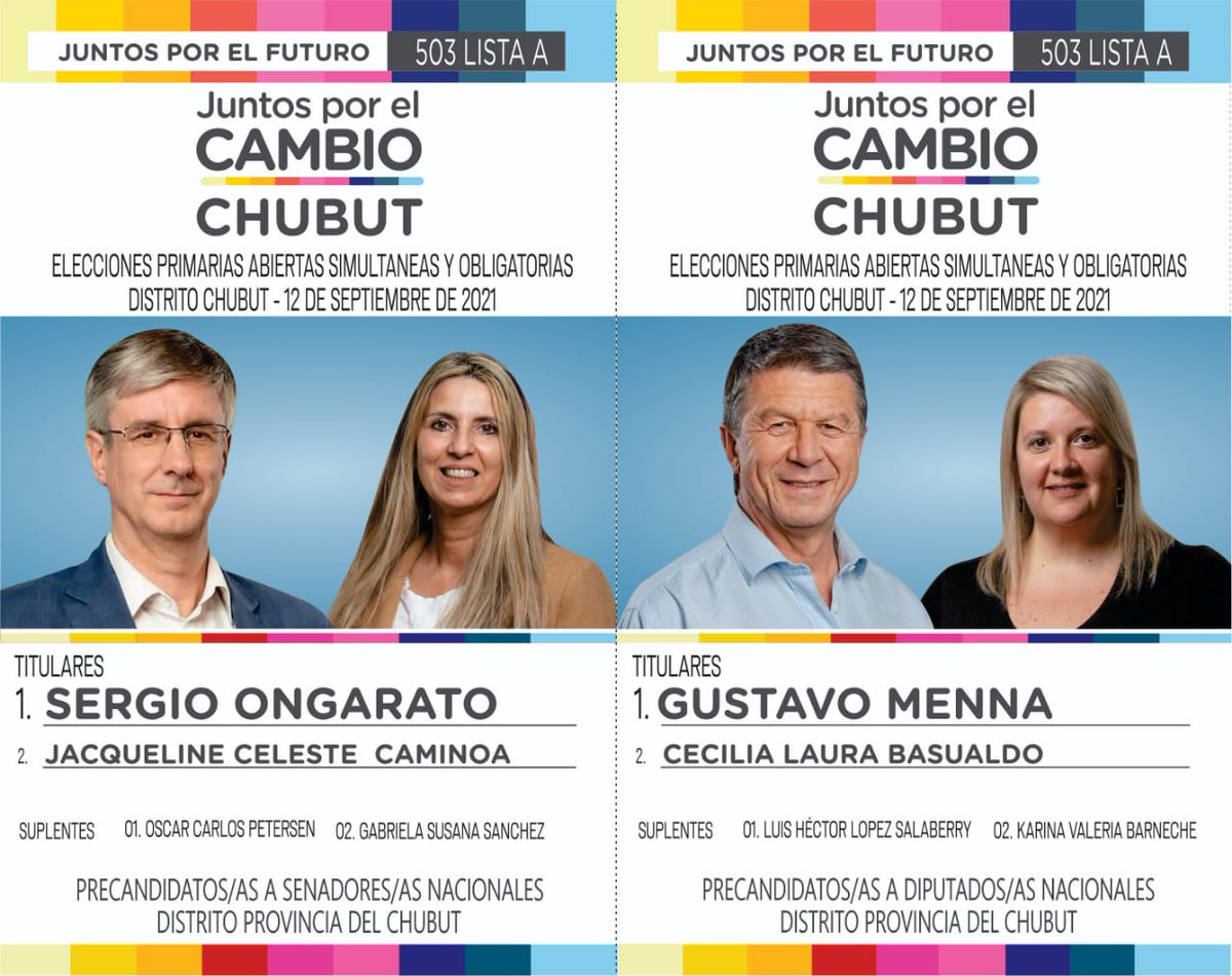 Dulio Monti (@duliomonti) on Twitter photo Estos son mis candidatos <a href="/sergioongarato/">Sergio Ongarato</a> y <a href="/gustamenna/">Gustavo Menna</a> convencido que son los mejor para nuestra provincia y país...💪💪💪🇲🇨🇲🇨🇲🇨
Debemos defender en el Congreso los intereses de los chubutenses con leyes que nos permitan crecer
#Chubut #HayMuchoPorHacer y #LoVamosAHacerJuntos Estos son mis candidatos <a href="/sergioongarato/">Sergio Ongarato</a> y <a href="/gustamenna/">Gustavo Menna</a> convencido que son los mejor para nuestra provincia y país...💪💪💪🇲🇨🇲🇨🇲🇨
Debemos defender en el Congreso los intereses de los chubutenses con leyes que nos permitan crecer
#Chubut #HayMuchoPorHacer y #LoVamosAHacerJuntos