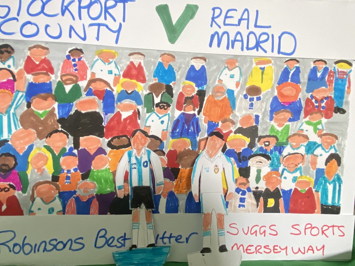 SkemSubbuteo's tweet photo. ISSL Division 6D    @StockportCounty (1981) beat the plastico galaticos Real Madrid @realmadriden 2 - 1 . Absolute scenes as The Hatters celebrate their late winner at the fridge end of Edgeley Park https://t.co/cwwYCKPjl0