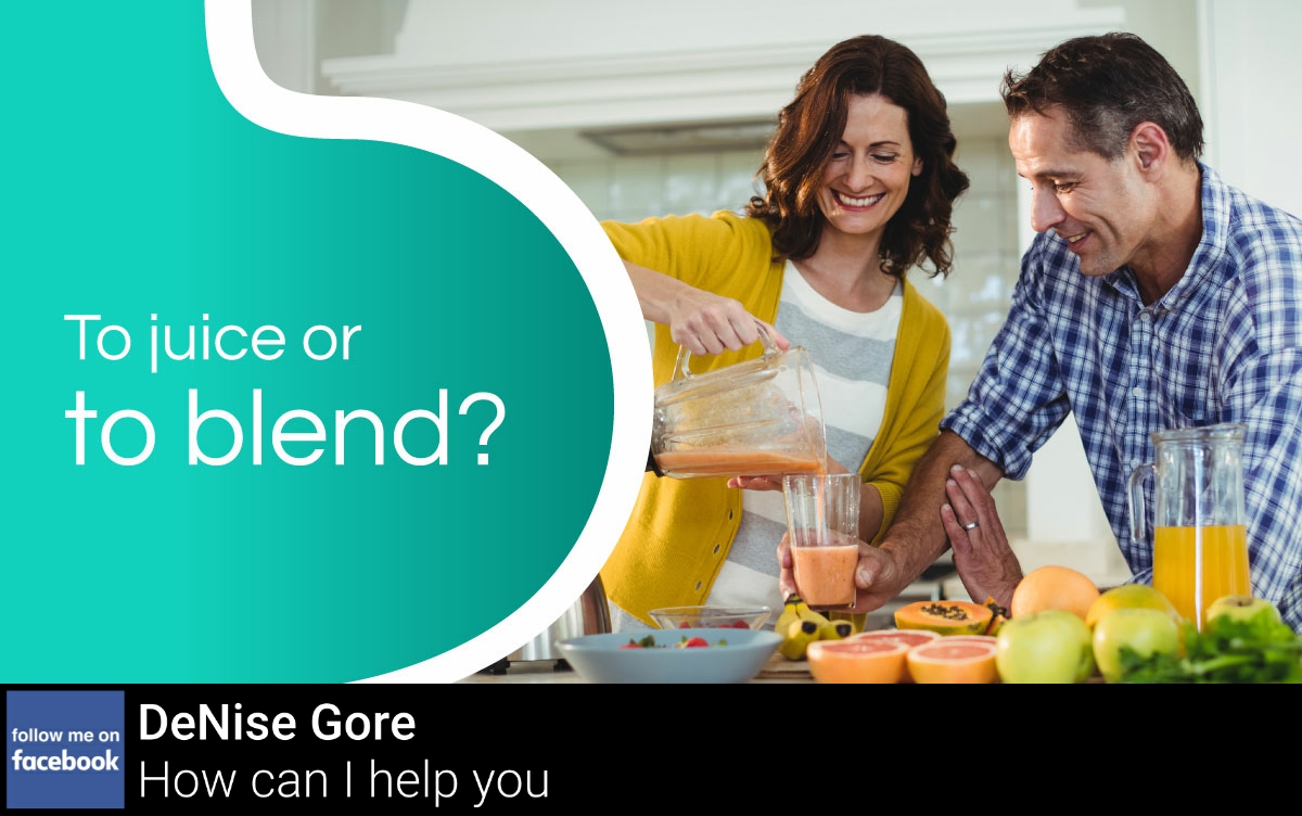 Wellness_DeNise's tweet photo. Do you prefer to #juice or #blend your fruits and veggies? https://t.co/bojXTDeEBk