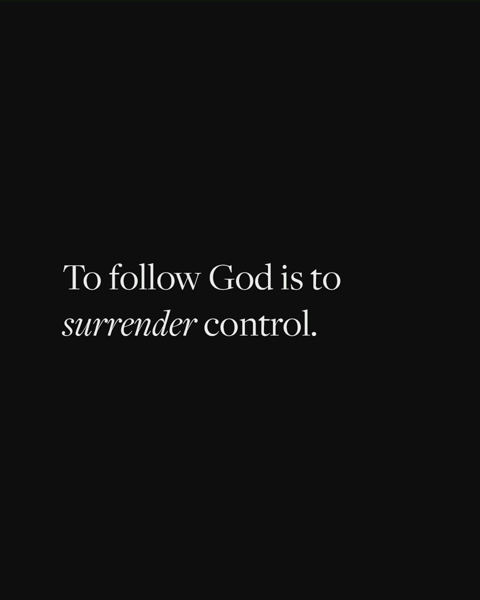 craiggroeschel's tweet photo. You don't always have the power to control, but you always have the power to surrender.

"Trust in the Lord with all your heart and lean not on your own understanding; in all your ways submit to him, and he will make your paths straight." Proverbs 3:5-6 https://t.co/GRiR4Gy6B7