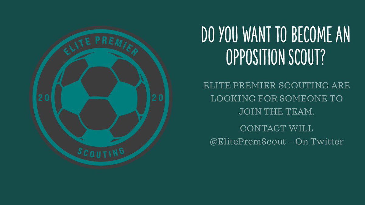 ElitePremScout's tweet image. Elite Premier Scouting are expanding its team get in touch for further details. #scouting #oppositionanalysis #recruitment #nonleague