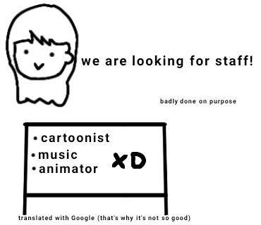 genocide_1's tweet photo. We are looking for staff for the mod vs Miss.death
That does not charge 
More information at dm! 
Done wrong on purpose (this is also done with Google translate) https://t.co/1hQa5VJvzv
