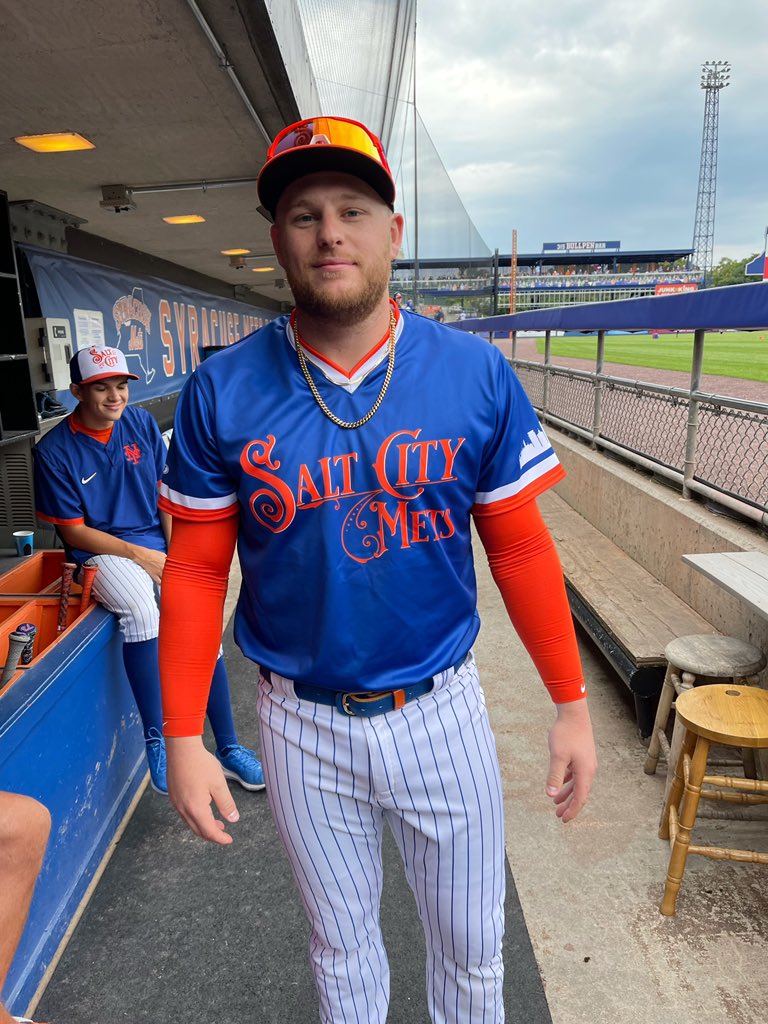 Syracuse Mets on X: Blankenhorn just homered and looked good