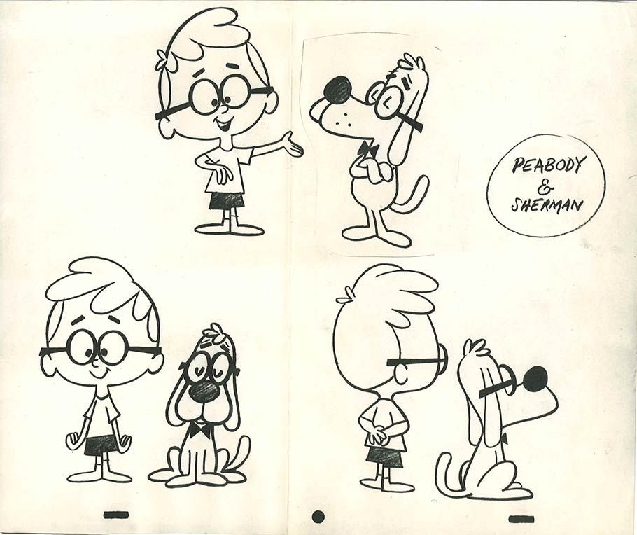 even though i think very fondly of both i much prefer jay ward cartoons to hanna barbera…both had super limited animation but i think these shows were just much more stylish and fun 