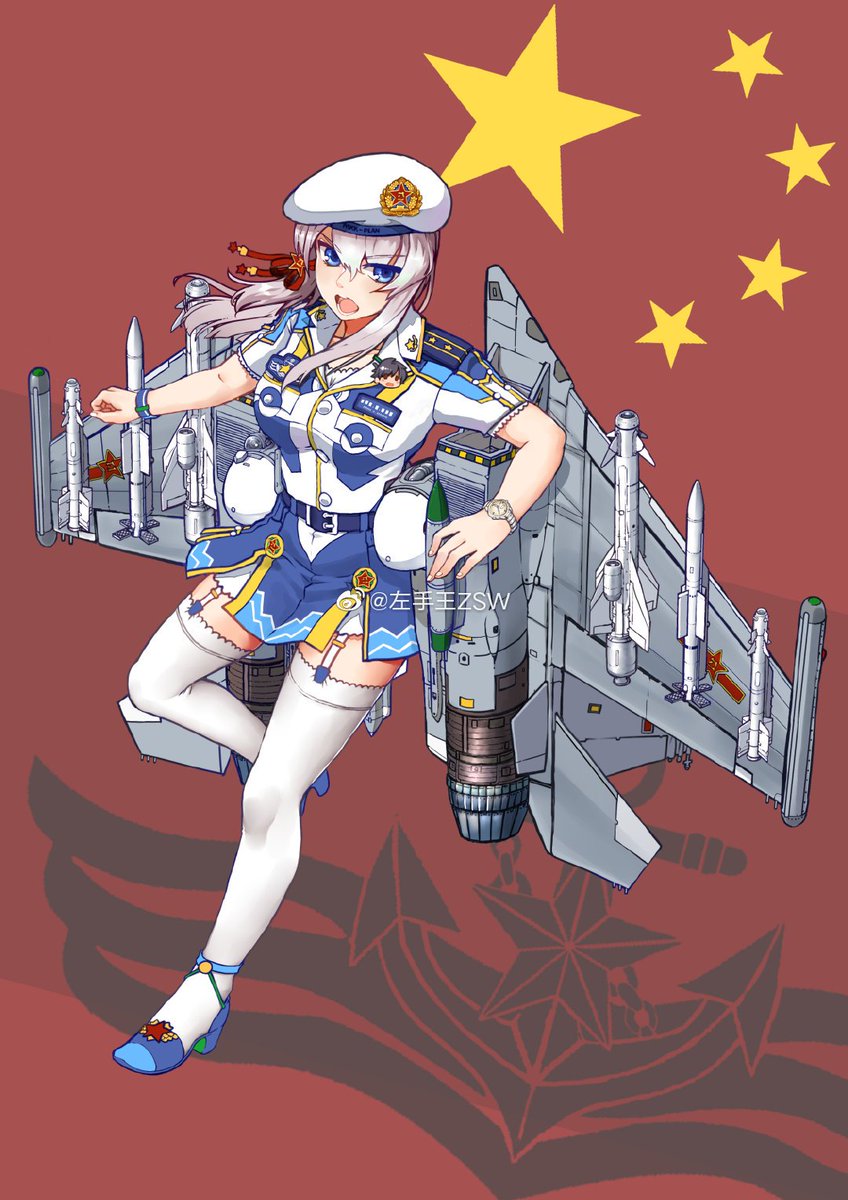 Z-9W SU-30MK2 J-10AH Y-20 (painter：微博@左手王ZSW）