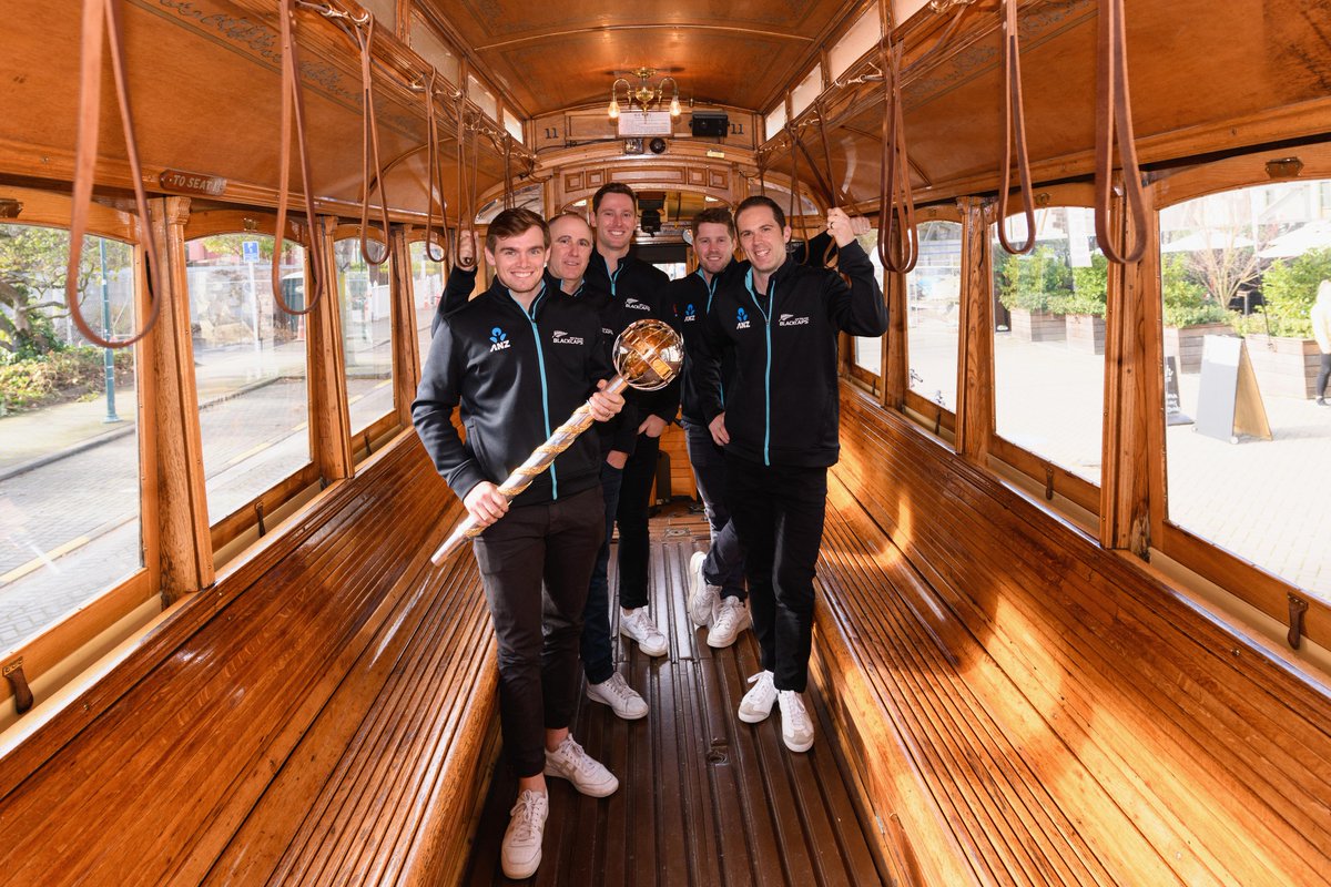 Some special pictures from the @BLACKCAPS' #WTC21 Mace Tour 🤩